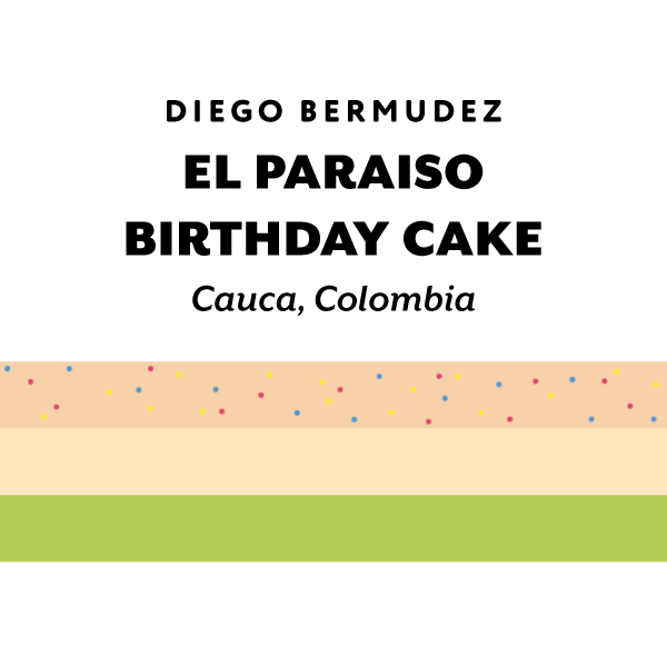 Colombia El Paraiso birthday cake