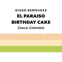 Colombia El Paraiso birthday cake