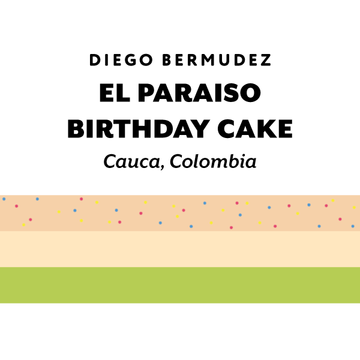 Colombia El Paraiso birthday cake